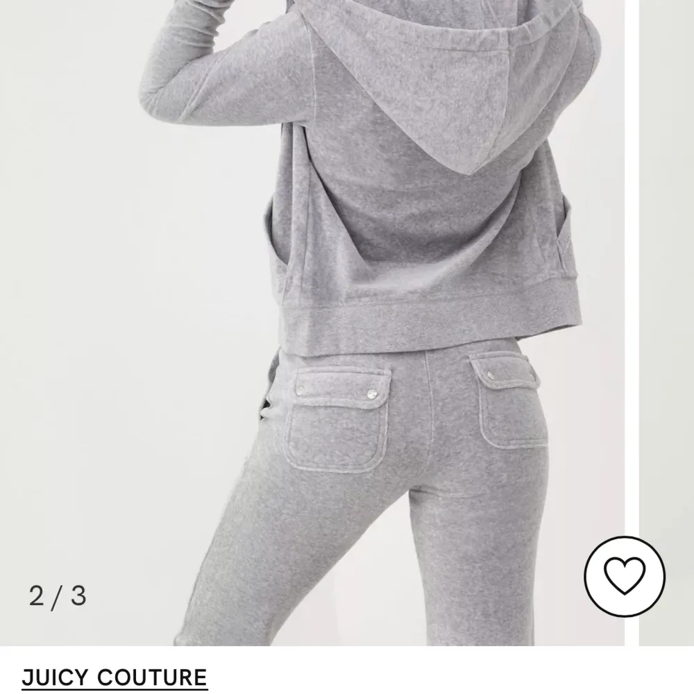 Säljer grå Juicy couture settet, storlek XS, fint skick men kommer inte till användning. Hoodies.