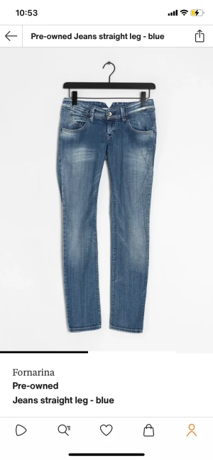 Fornarina Jeans - Säljer dessa superelitserien jeans från fornarina som tyvärr också är förstora för mig, Lågmidjade och smickrande passform.