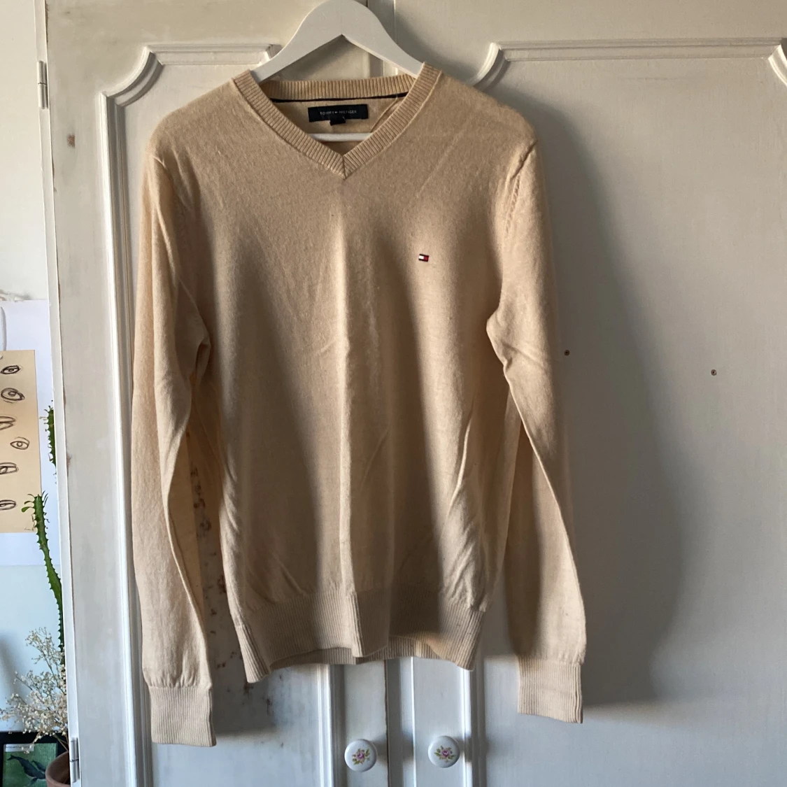 Stickad tröja ifrån Tommy hilfiger  - 90