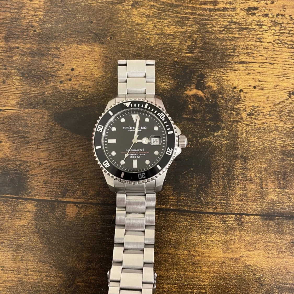 Äkta Stührling Original depthmaster professional Diver 200 mm