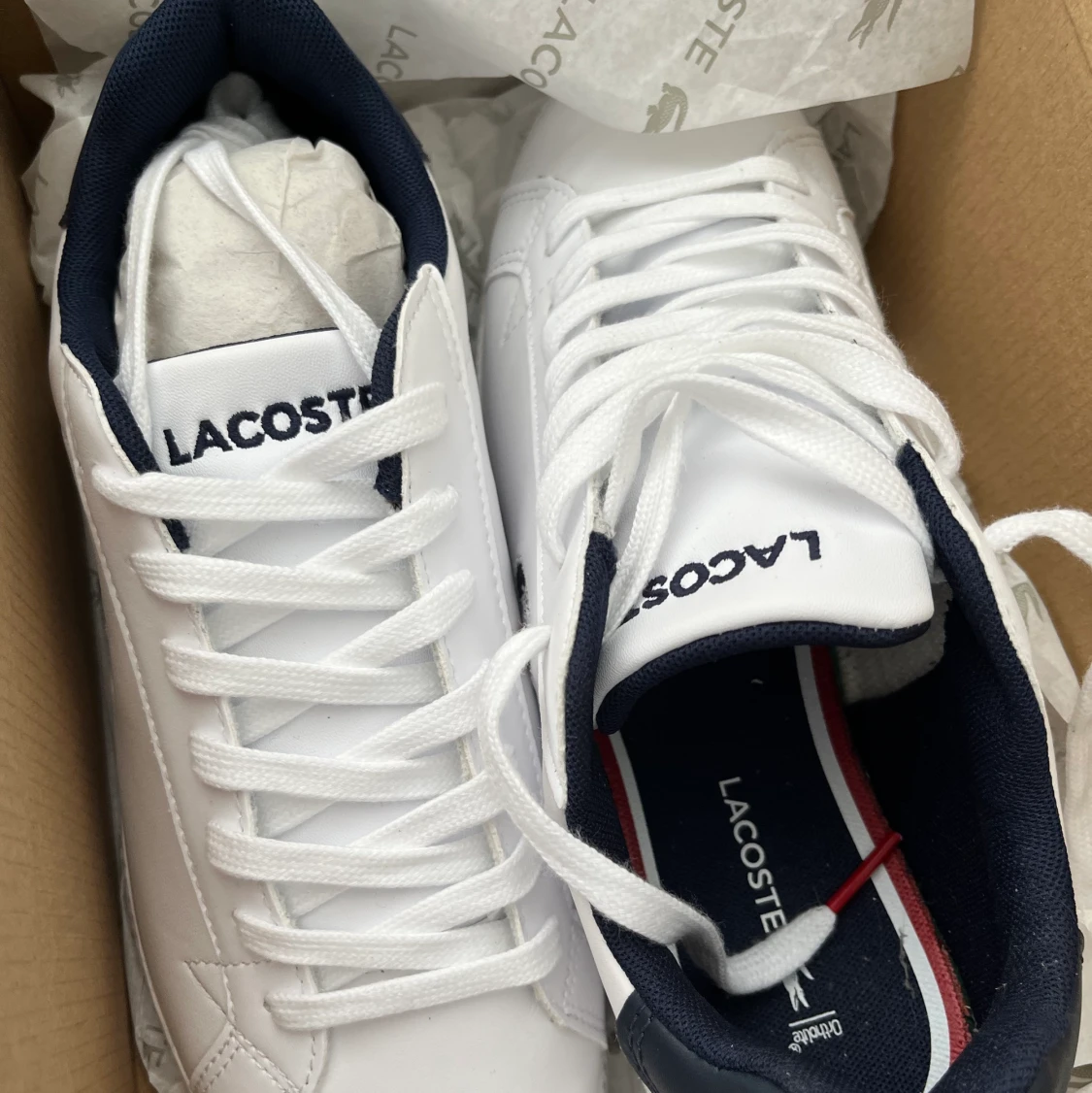 Lacoste skor 40, liten i storleken  - 90