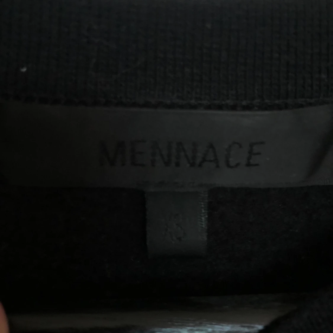 Svart sweatshirt - 90