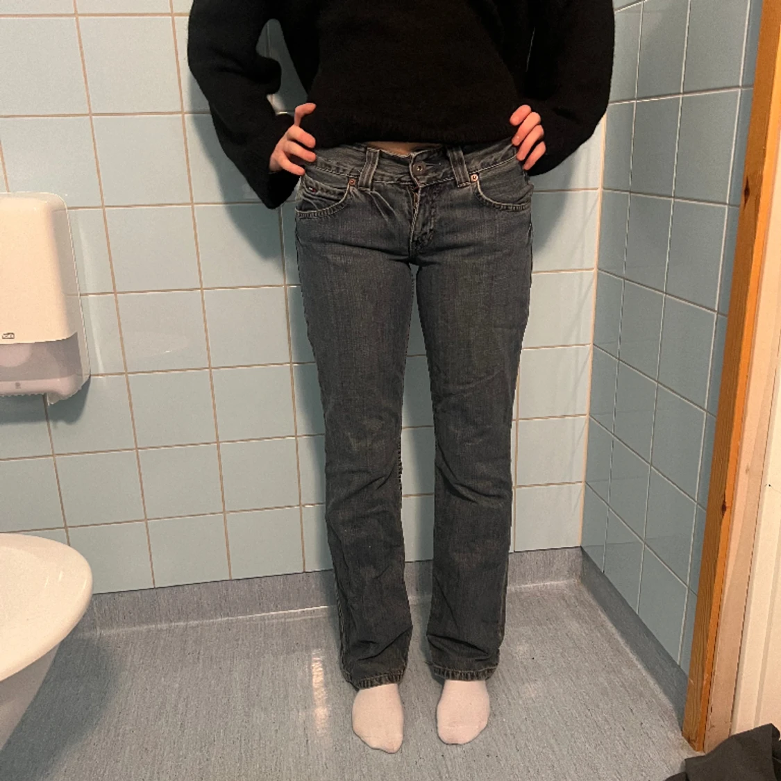 Tommy hilfiger lågmidjade jeans  - 90