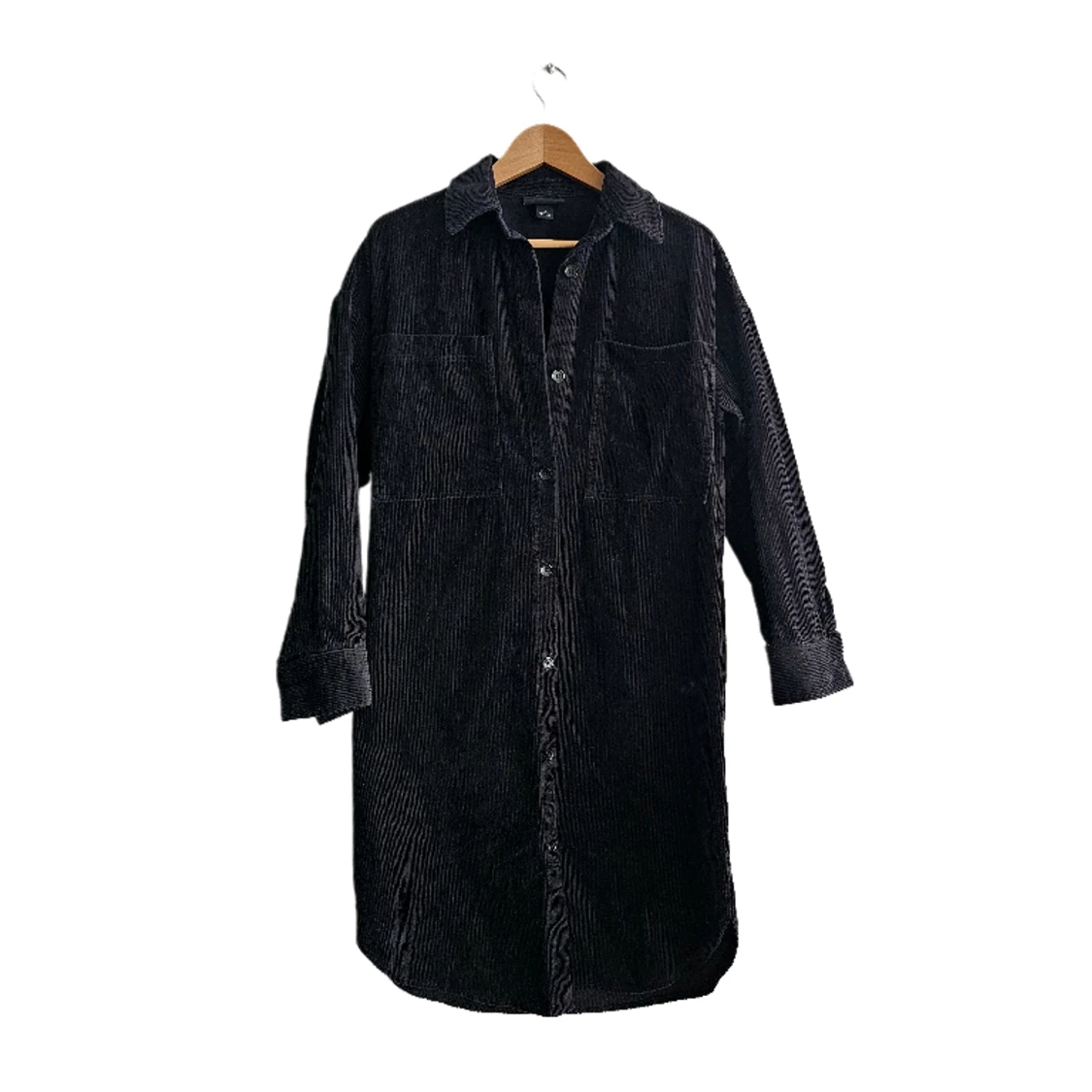 MONKI Svart Skjortklänning S