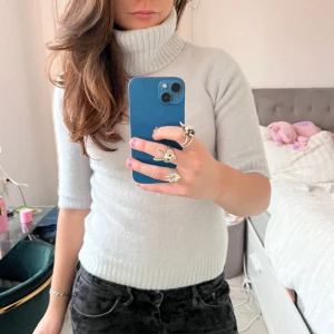 Stickad tröja!  - Så snygg stickad tröja med polo❤️