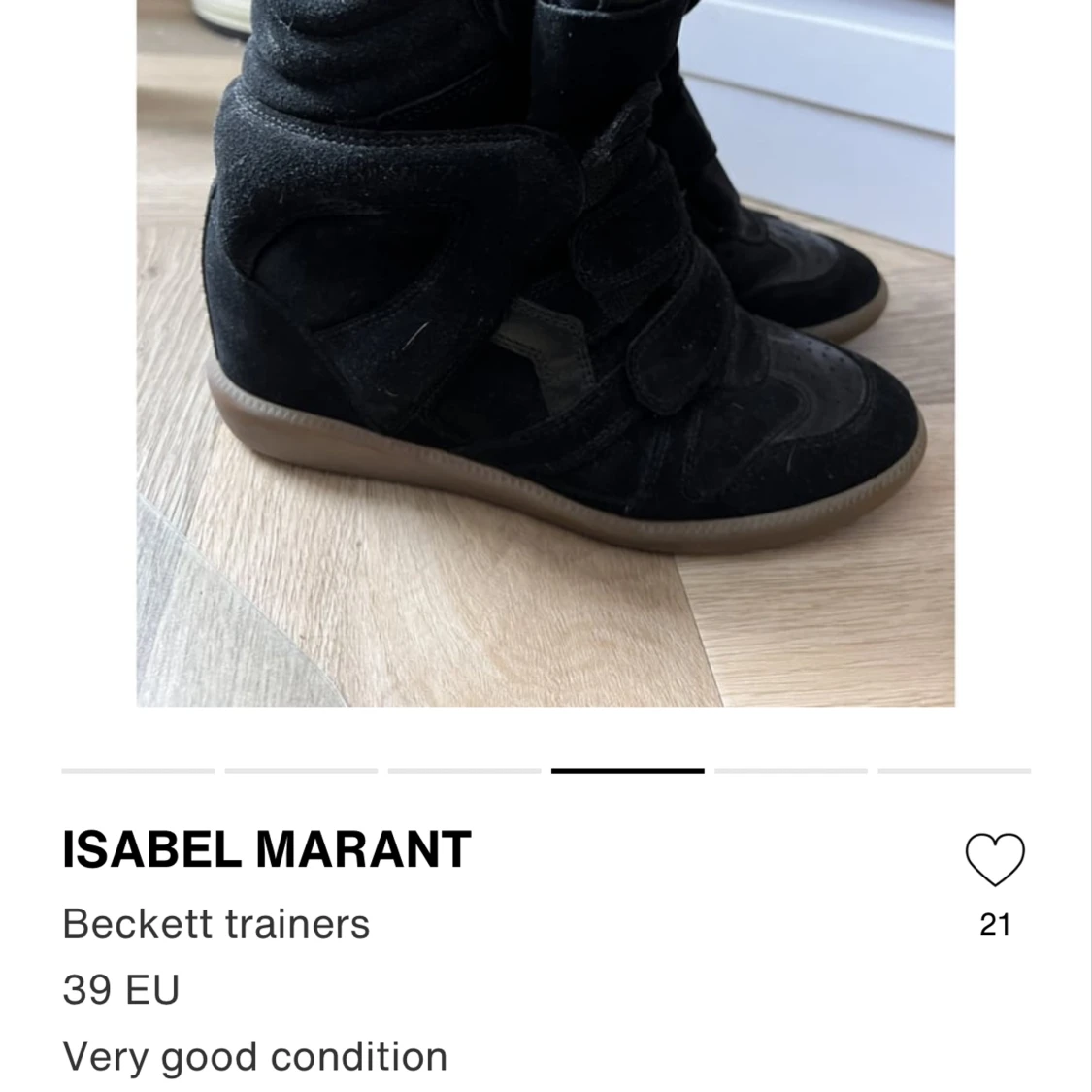 Isabel marant svarta strl 39 - 91