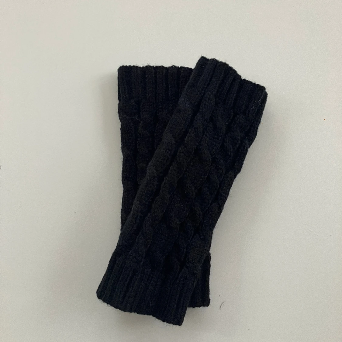 Fingerlösa Vantar - Svarta