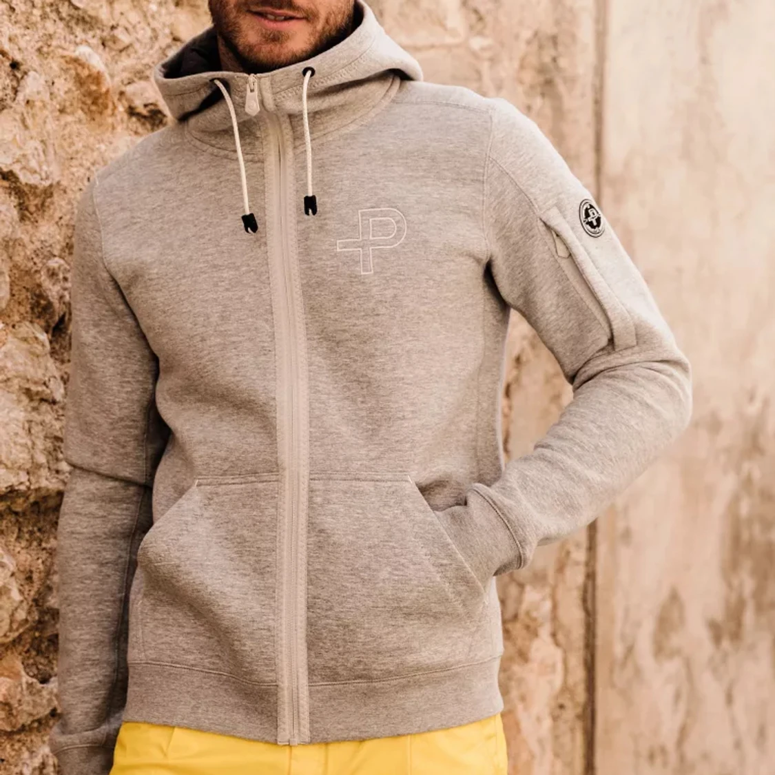 Pelle P Zip Hoodie