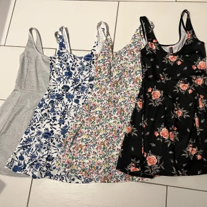 Klänningar - 4 st klänningar, oanvända förutom grå använd 1 gång.  Alla 4 st för priset