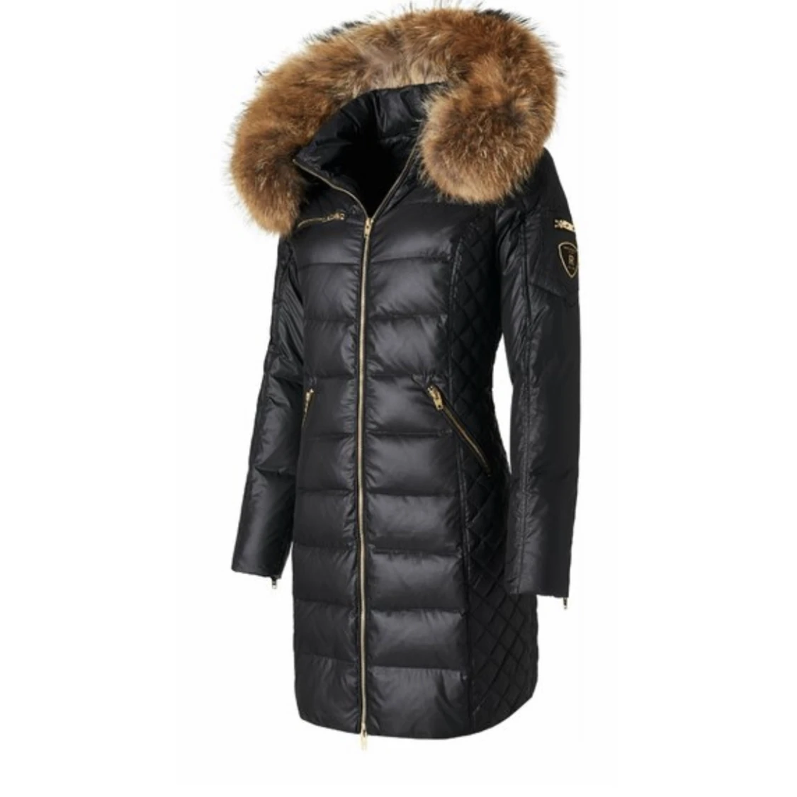 Vinterjacka i märket rock and blue med äkta pälls!