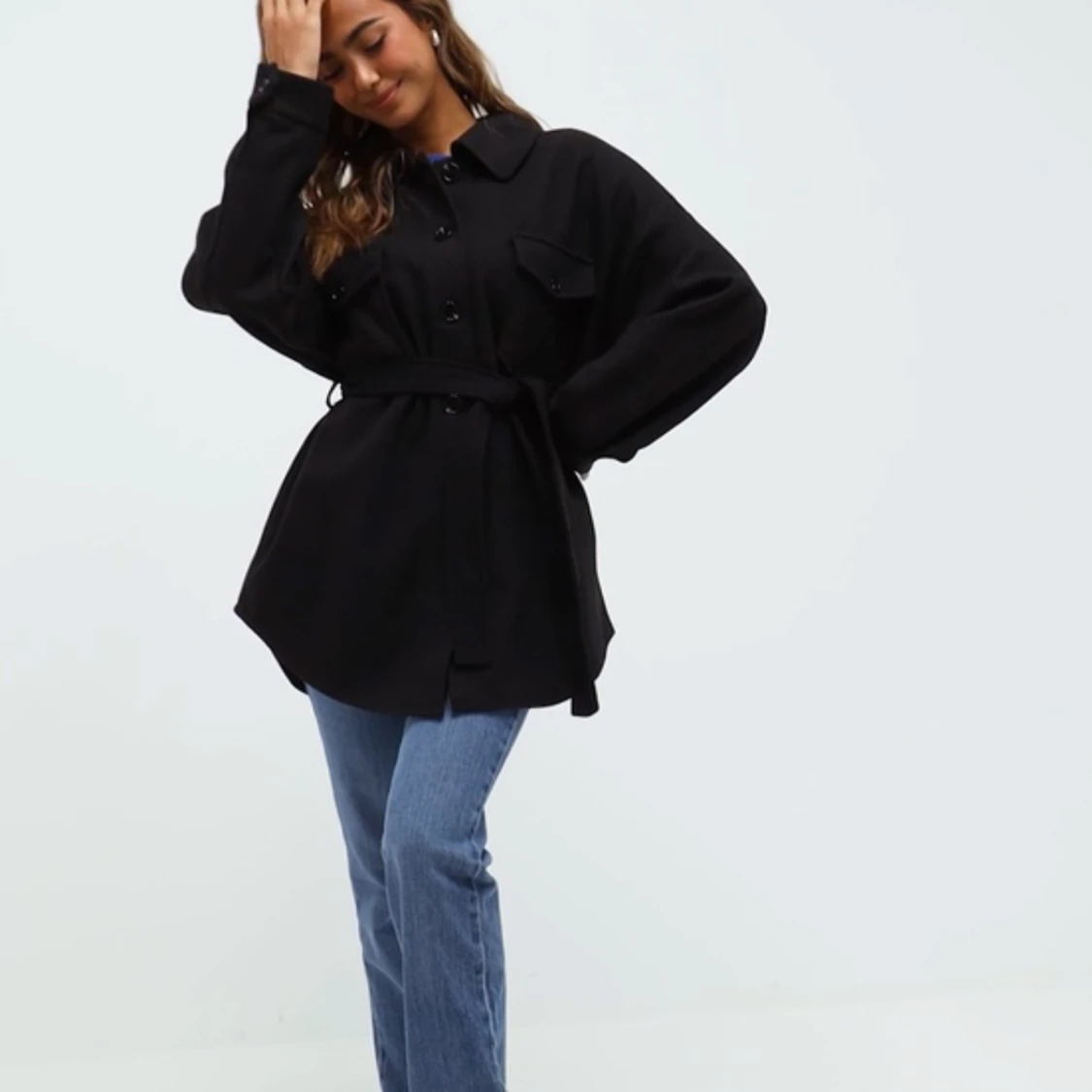 Nelly kappa svart  - 91