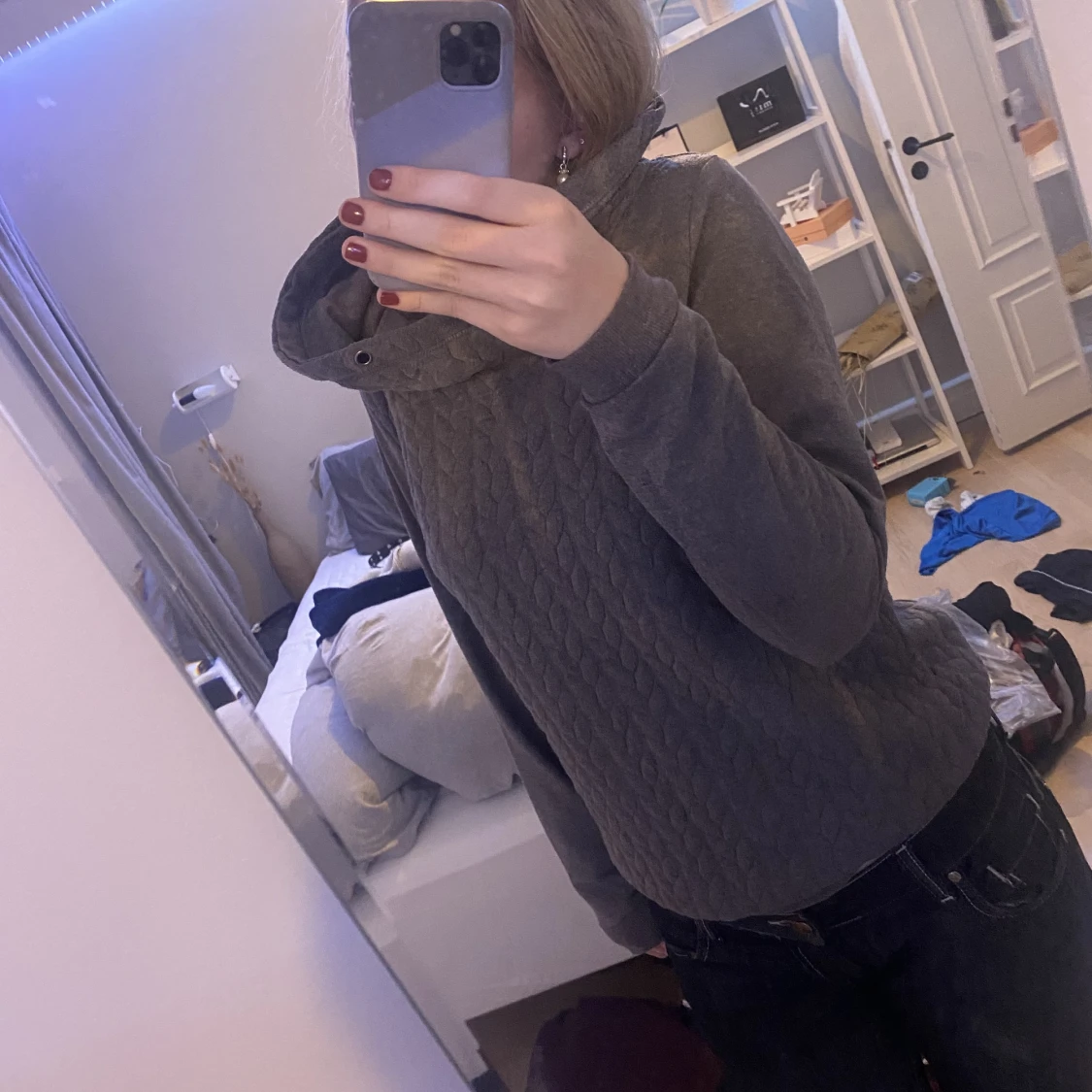 Tröja med krage - 90