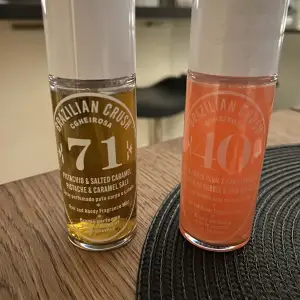 Båda två är brställda från kina men luktar som originalet Z  Nr 71 och 40  Beställde dubbelt 