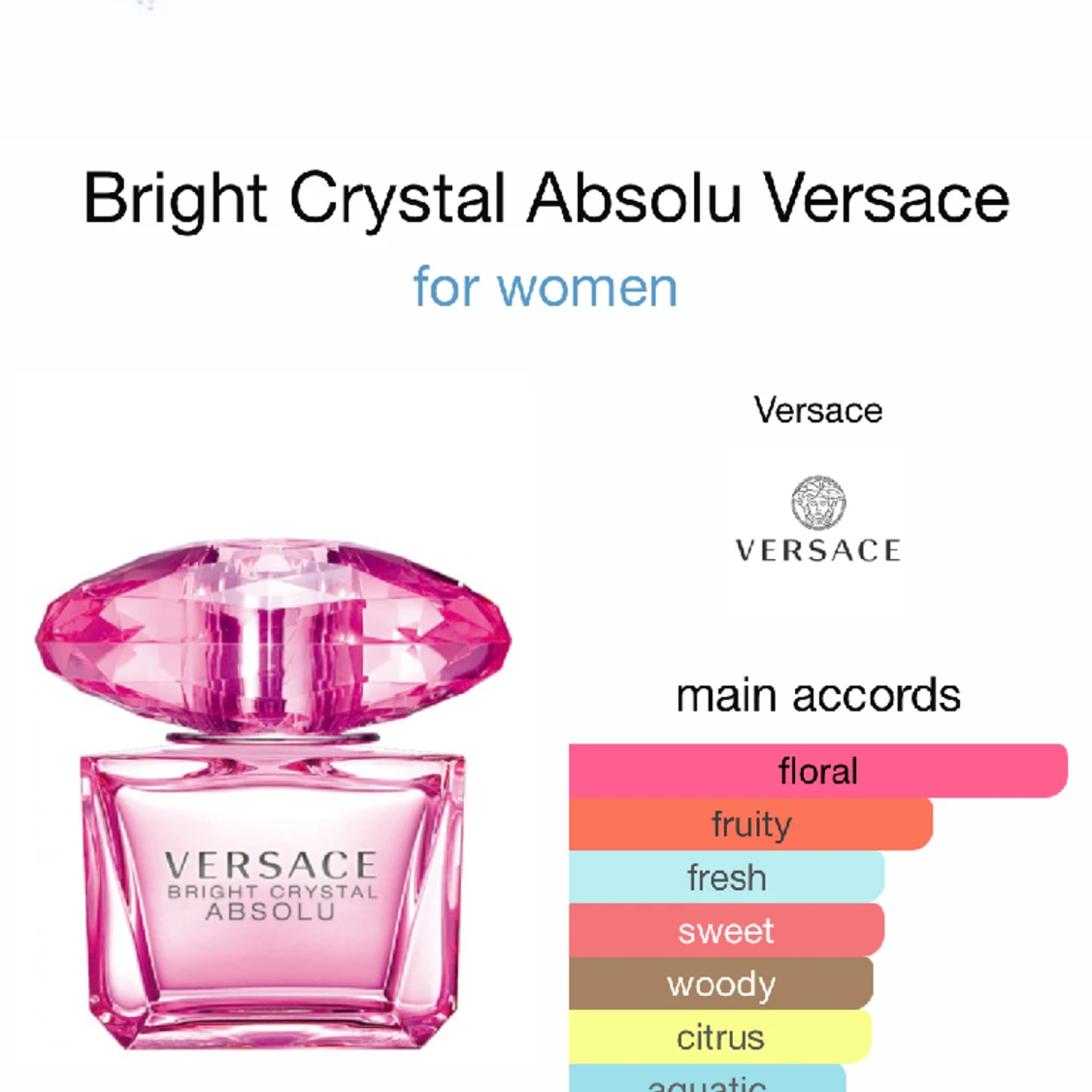 Versace bright crystal ABSOLU, parfym! - 90
