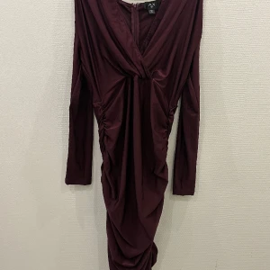 Dark Purple Midi Bodycon Dress - Beautiful colour. Really flattering and perfect for the party season. Worn once only.  Brand: AX Paris 