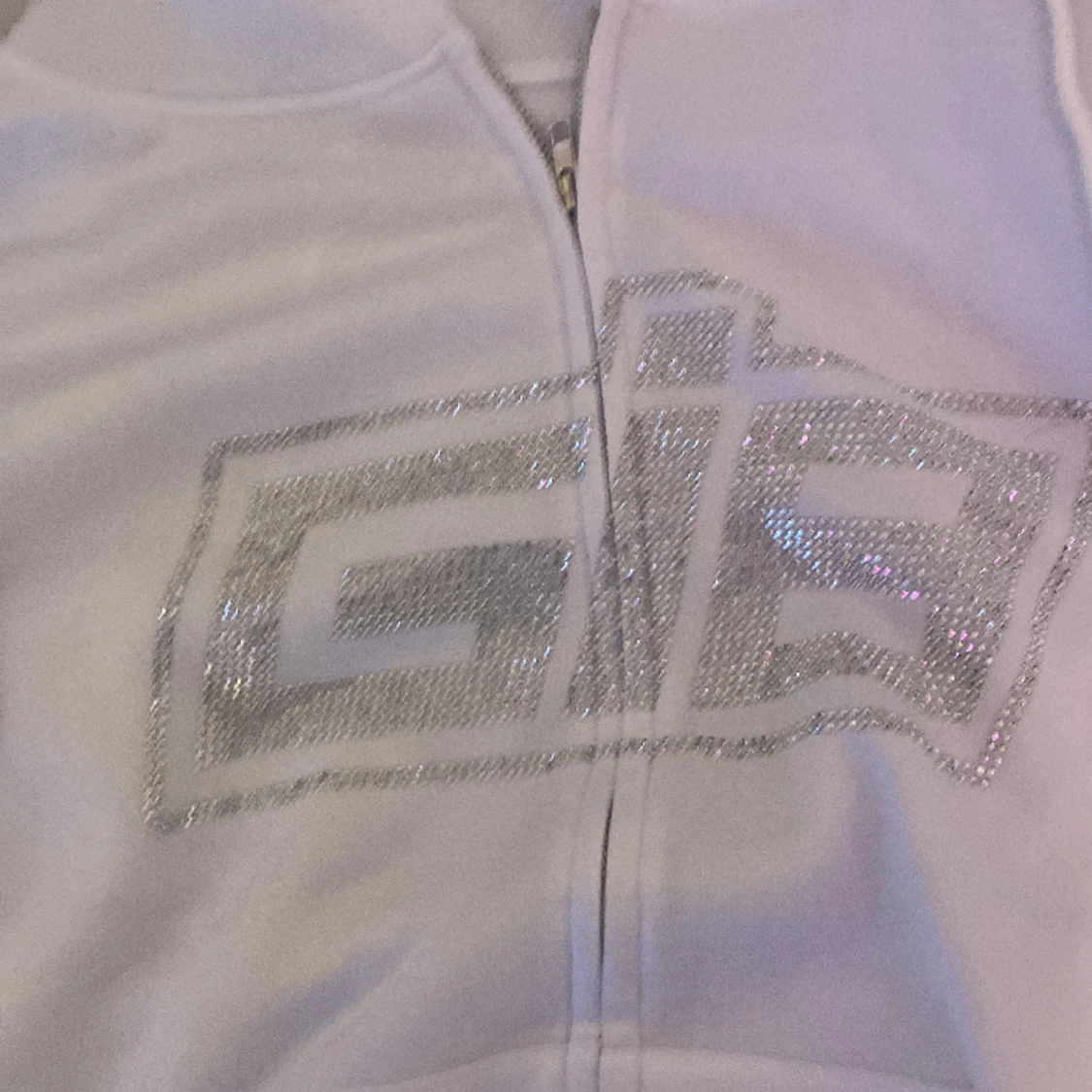 Vit y2k hoodie  - 90