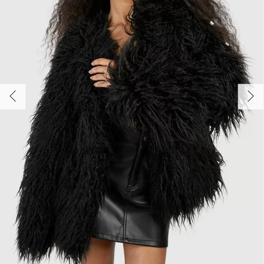 Otroligt fin NY päls från Boohoo - 90