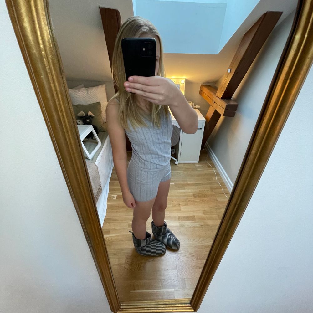 Grå Pyjamas🩶 H&M Plick Second Hand