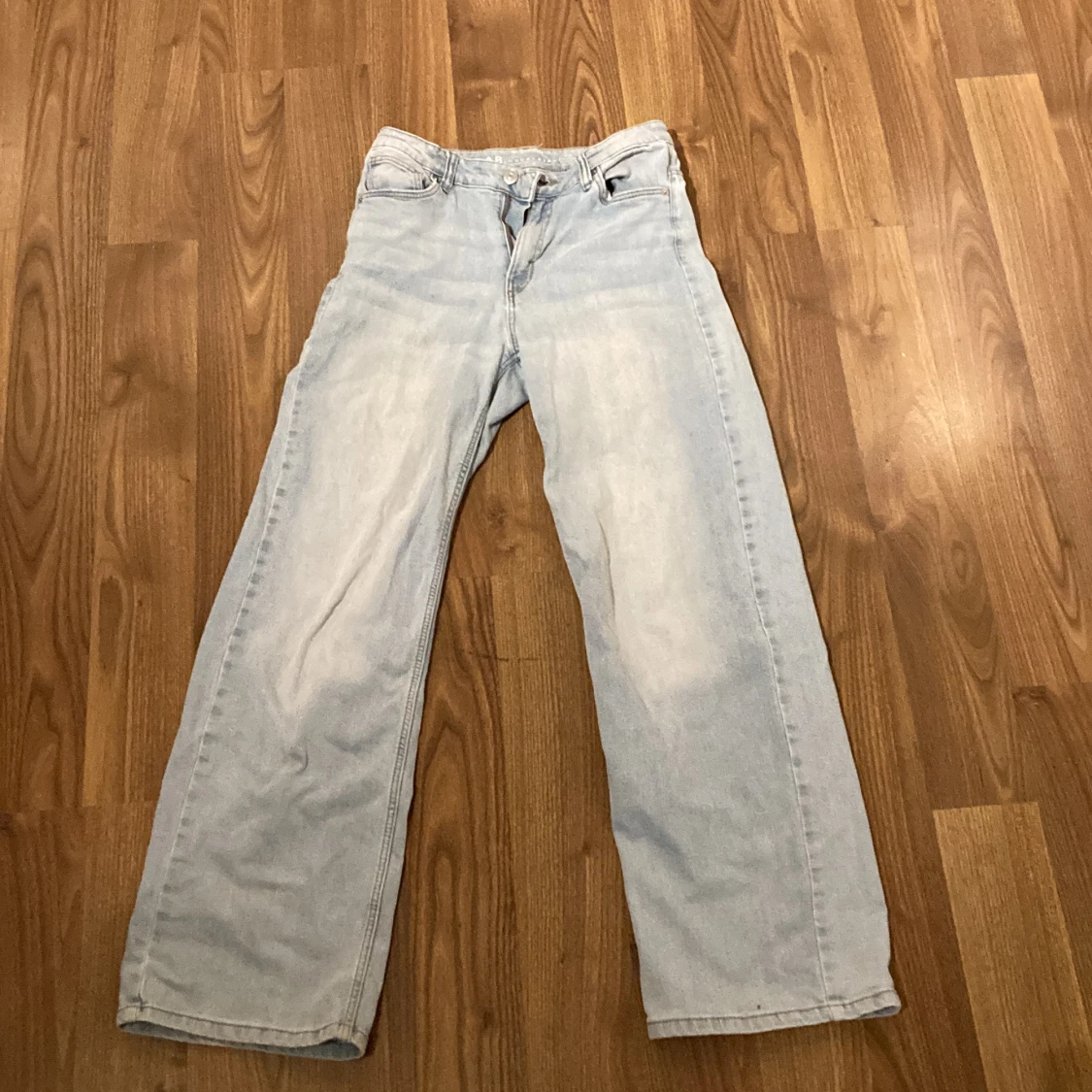 Blåa jeans