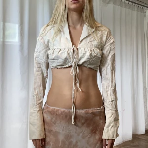 Linnetopp - Av linne, storlek S, ifrån Zara