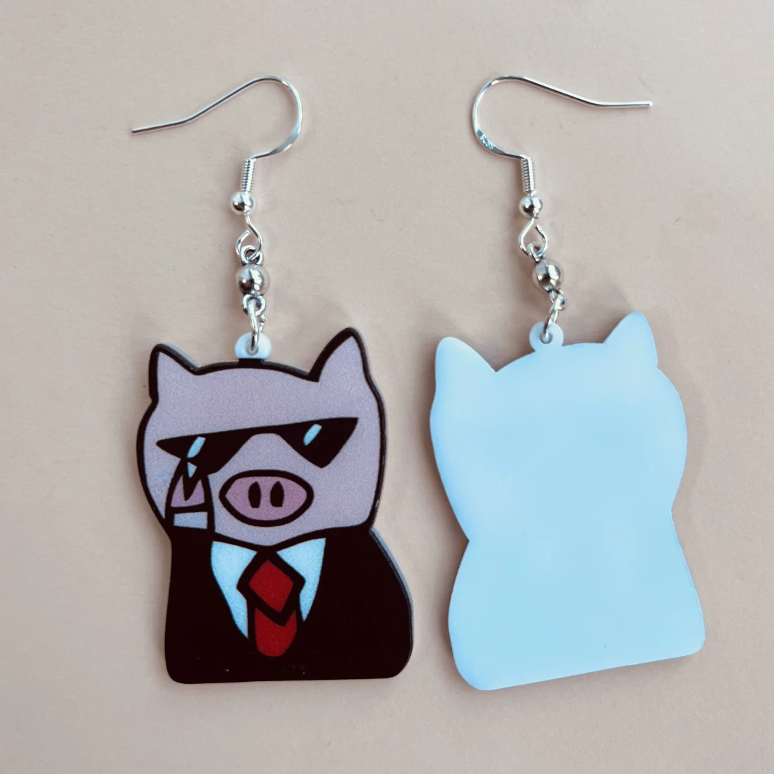 Piggy örhängen 💗 - 90