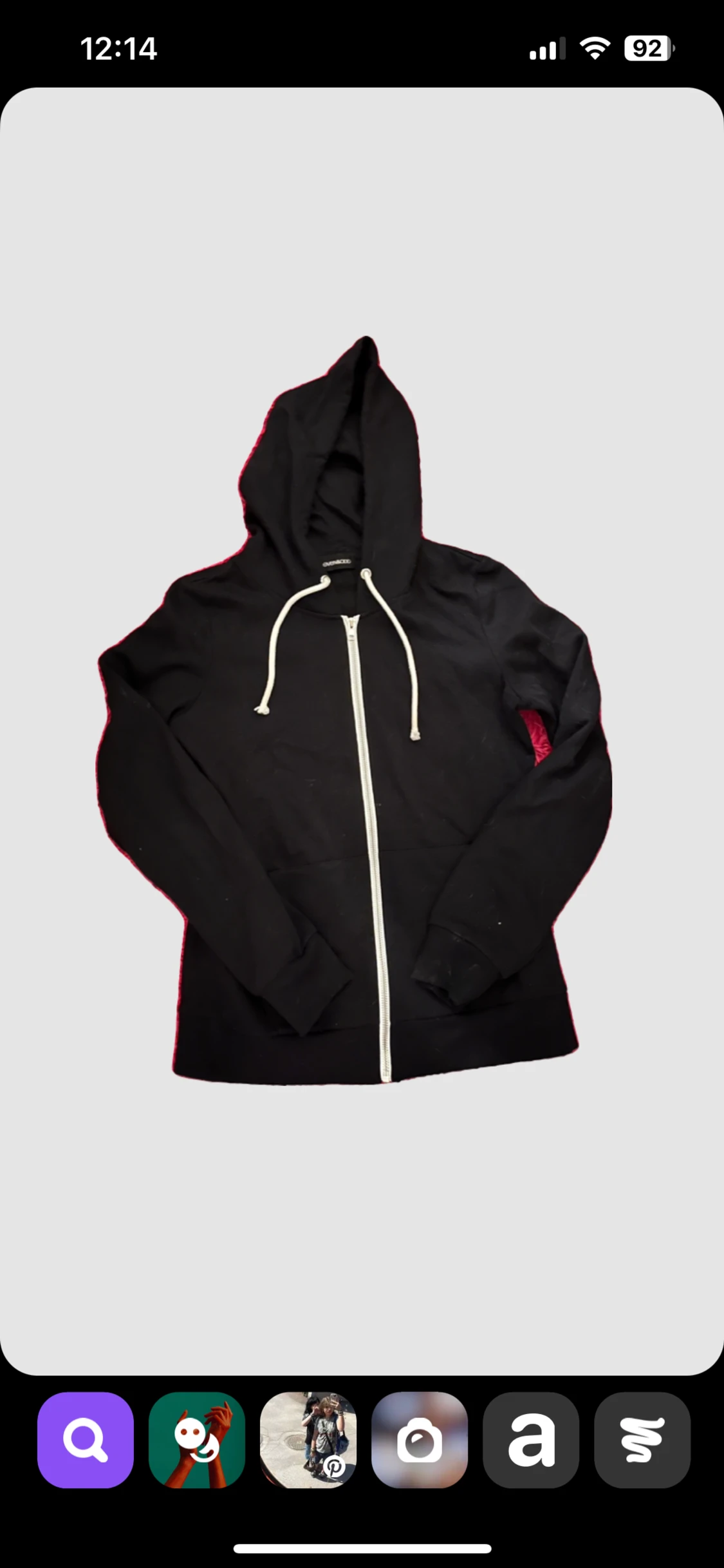 Snygg zip UP hoodie