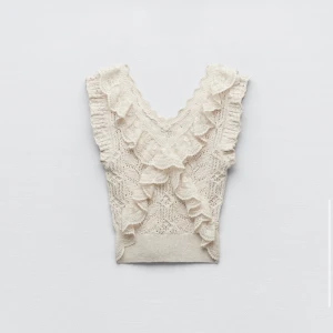 Stickad topp - Fin stickad topp från zara! Lappen är kvar💞