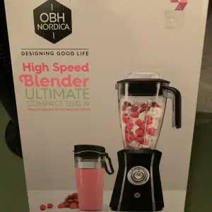 Säljer en splitter ny OBH Nordica blender.  Aldrig använt, ej uppackad.  