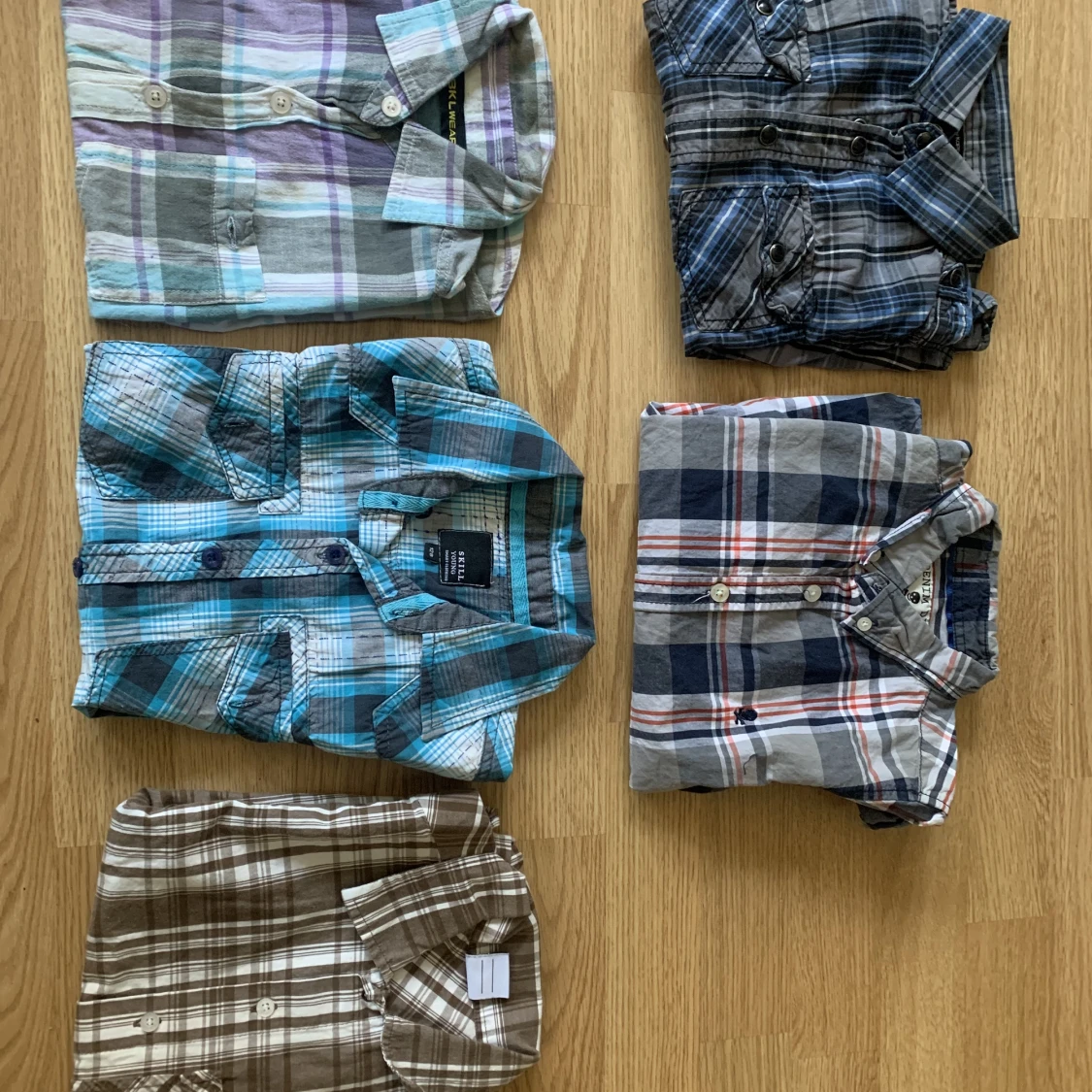 Skjortor i stl 116 - 91