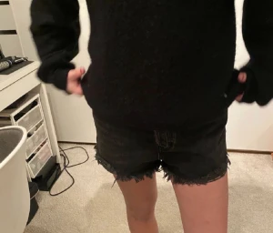 Zara jeansshorts  - Svarta jeansshorts 