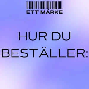 Ettmarke.se - Såhär beställer du dina varor DIREKT på vår hemsida EttMarke.se ⚡️ Alla varor vi har ute här på Plick kan du köpa direkt.  Vi är ett företag så vi måste genomföra beställningen på vår hemsida. Skicka oss ett meddelande om du har övriga frågor!🌟