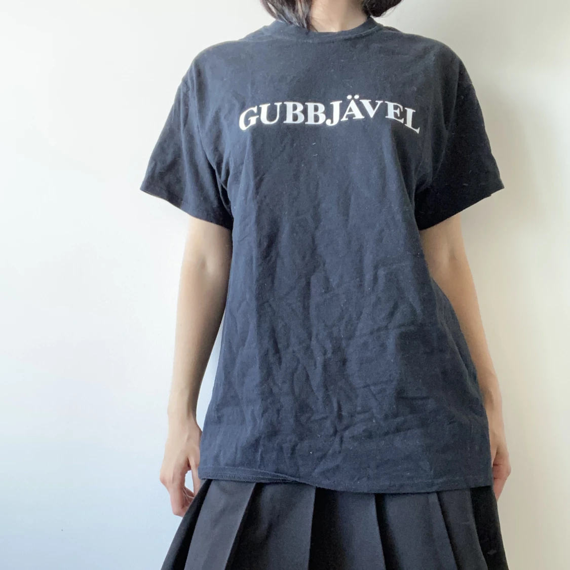 Oversized t-shirt ”Gubbjävel”
