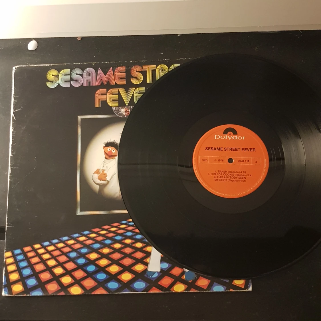Sesame street vinyl