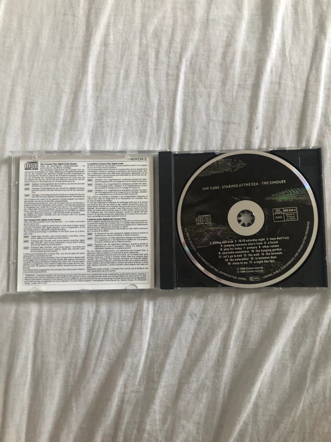 staring at the sea - the cure - 90