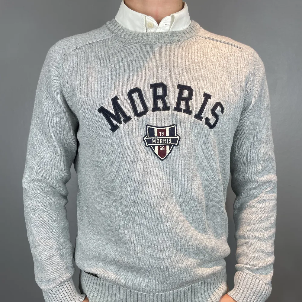 Svin skön o snygg stickad tröja från Morris, väldigt bra skick. Storlek M Pris:299kr. Tröjor & Koftor.