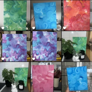 Designa egen canvastavla - Målar canvas tavlor i olika storlekar färger på eran beställning. Kostar 500kr med tanke på färginköp och canvas tavlor. Men pris kan diskuteras