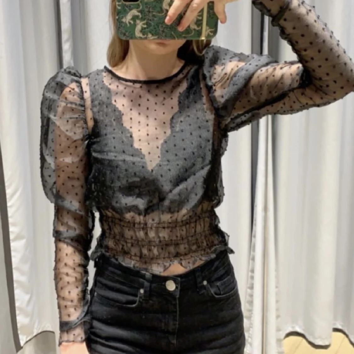 Mesh topp / blus  - 90