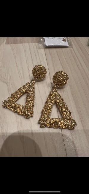 Fest örhängen  - Helt nya, jätte fina guldiga örhängen 