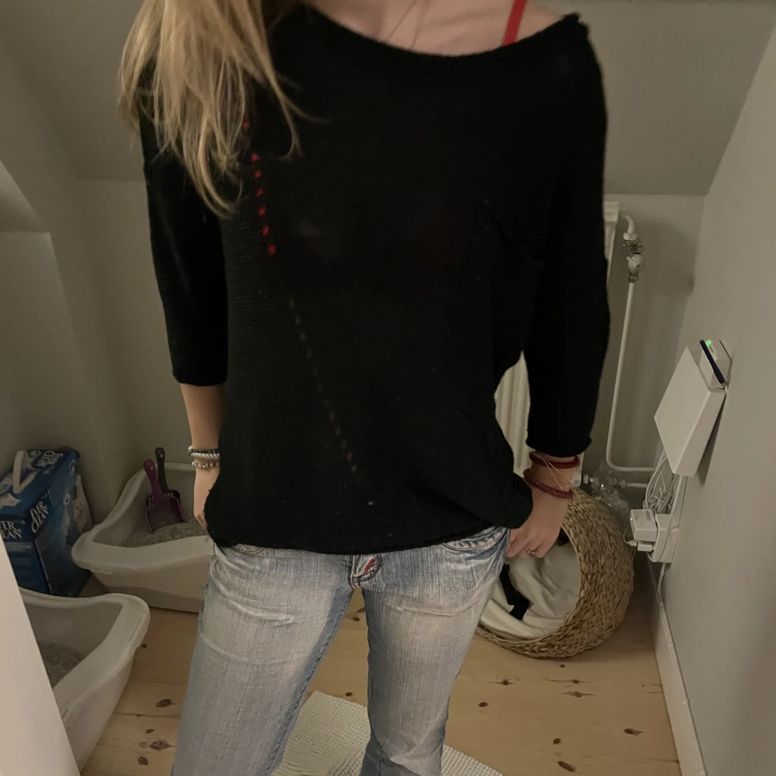  stickad tröja  - 90