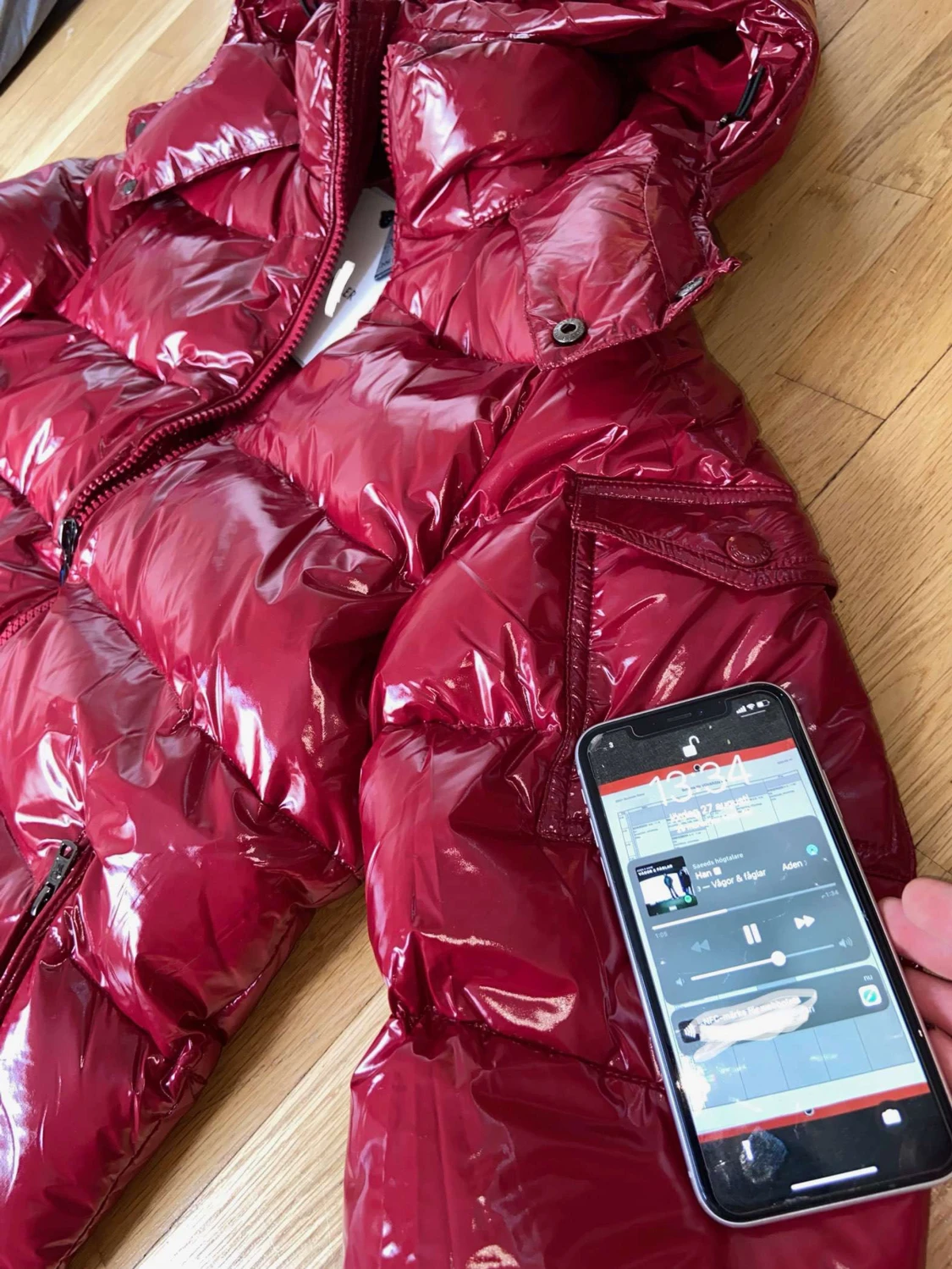 Moncler Dunjacka maya [Red] - 90