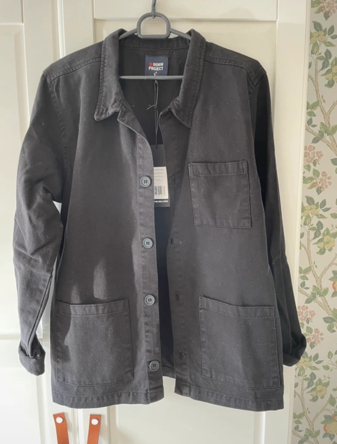 Svart Overshirt
