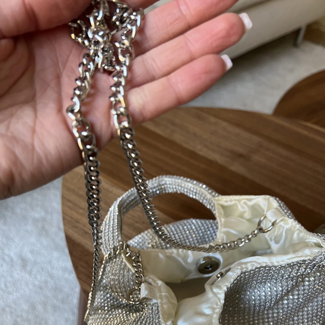 Glittrig väska - 90