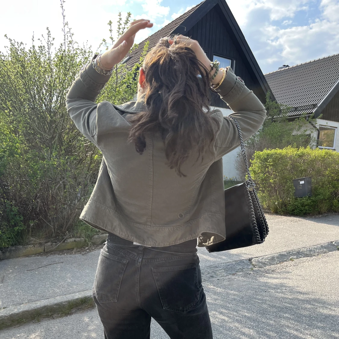 Militärgrönjacka  - 90