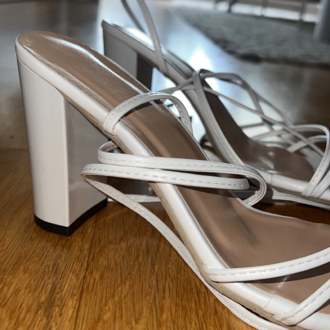 Klackskor med snörning - 90