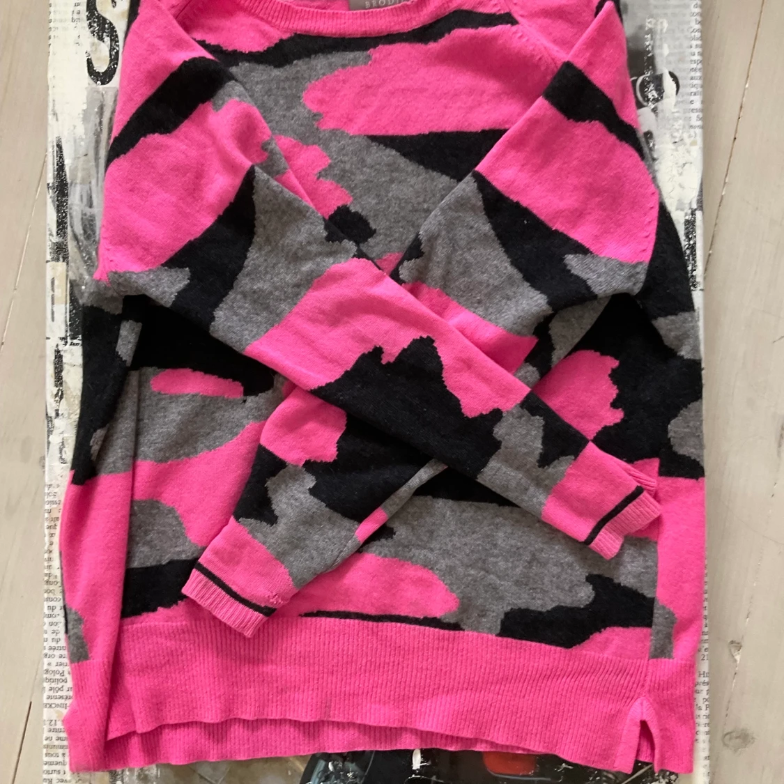 Äkta Kashmir camo tröja