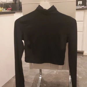 Lång ärmad croppad topp  - Lång ärmad  croppad topp i storlek S