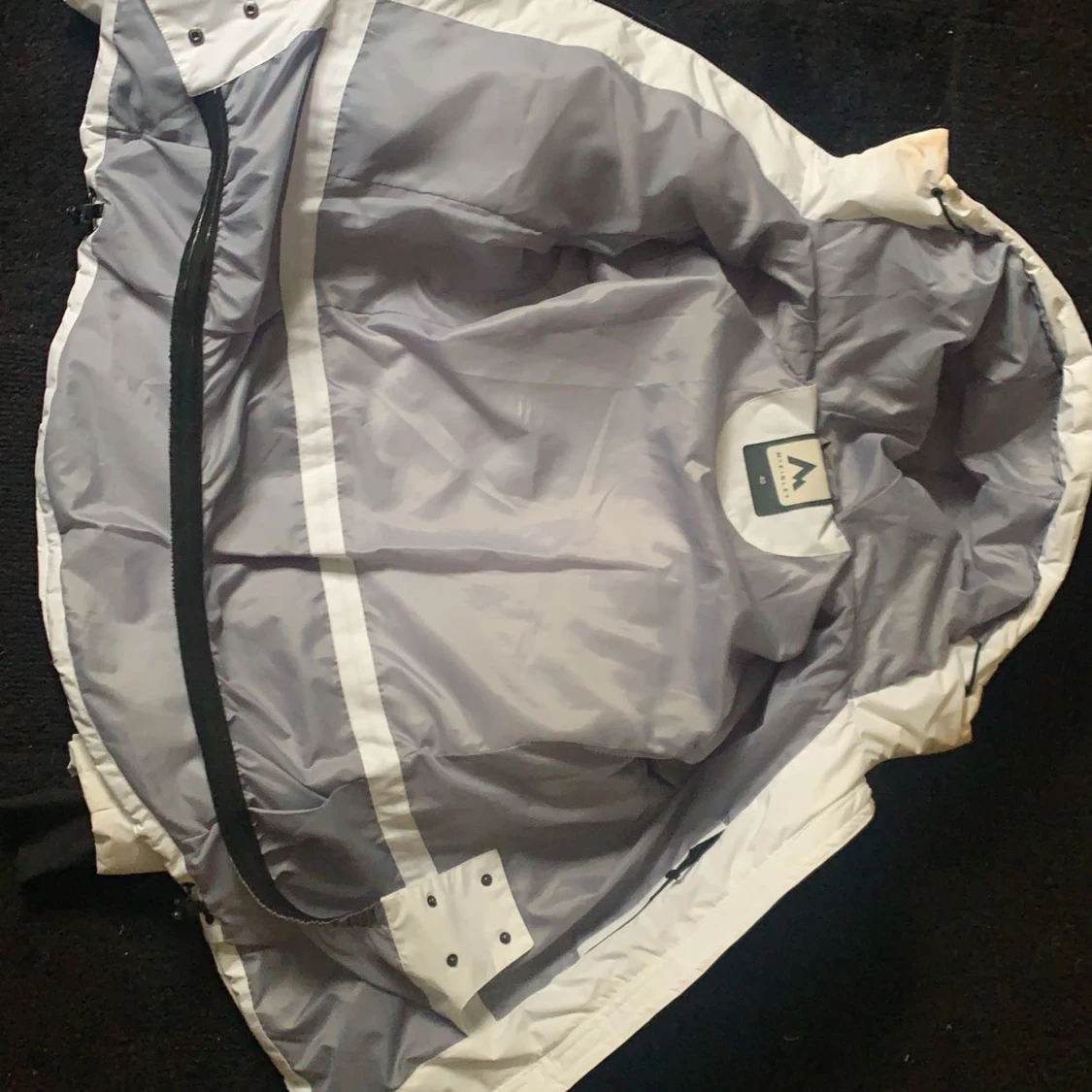 Vit dunjacka/skidjacka - 91