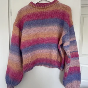 Tröja - Stickad tröja, oversized, använd 1 gång 