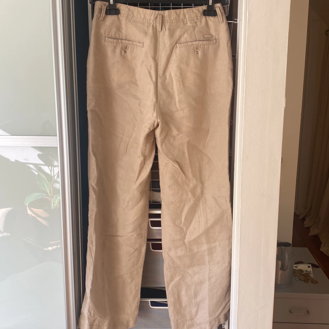 Beiga linnebyxor - 90