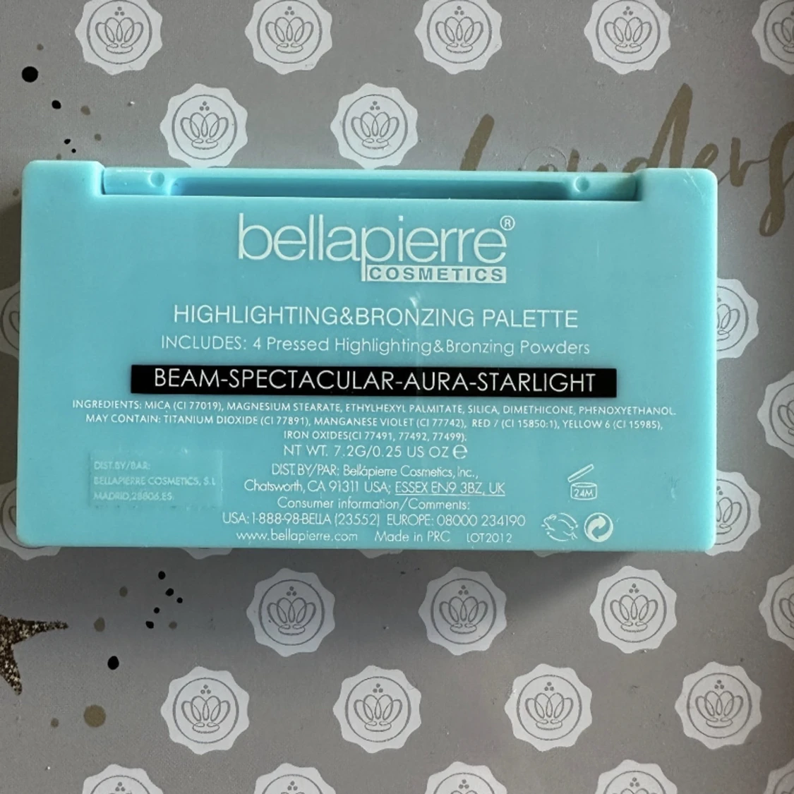 Highlightning & bronzing palette - 91